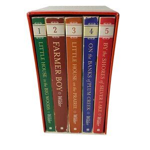 Little House Box Set Case Laura Ingalls Wilder‎ Color Collectors Ed Illustrated